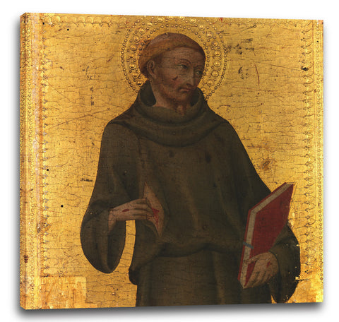 Leinwandbild Sano di Pietro - Heiliger Franziskus
