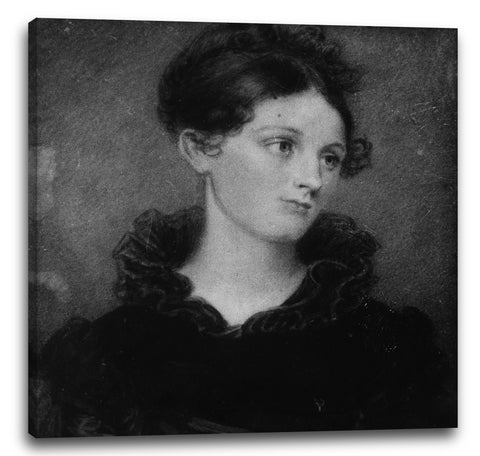 Leinwandbild Henry Inman - Porträt einer Dame