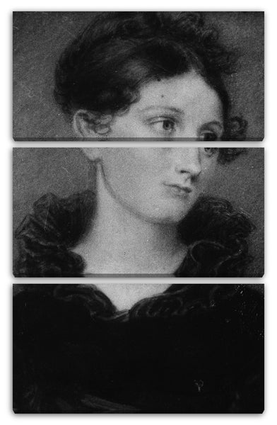 Leinwandbild Henry Inman - Porträt einer Dame