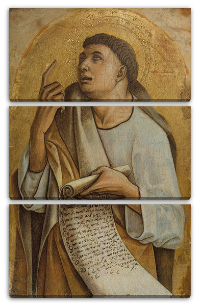 Leinwandbild Carlo Crivelli - Ein Apostel