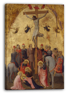 Leinwandbild Fra Angelico - Die Kreuzigung