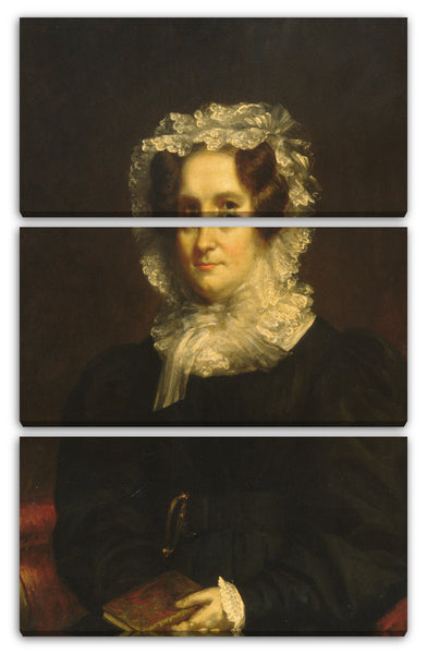 Leinwandbild Samuel Lovett Waldo - Frau Edward Kellogg