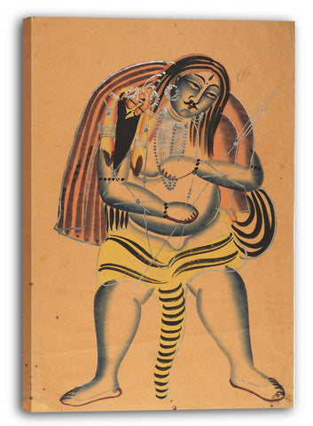 Leinwandbild ca. 1865-75 - Shiva trägt die Leiche von Sati