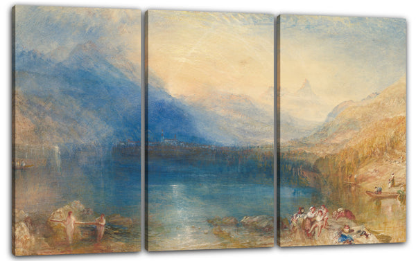 Leinwandbild Joseph Mallord William Turner - Der Zuger See