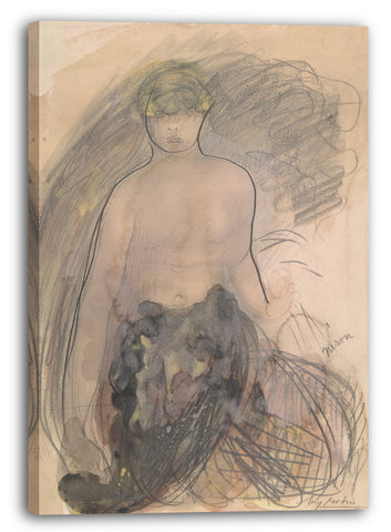 Leinwandbild Auguste Rodin - Nero