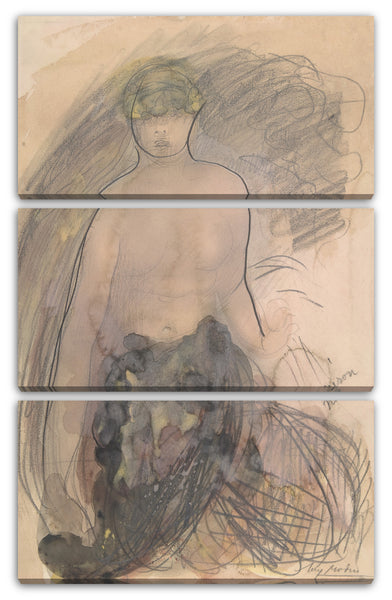 Leinwandbild Auguste Rodin - Nero