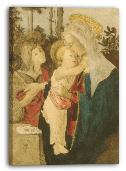 Leinwandbild Julian Alden Weir - Kopie nach Botticelli