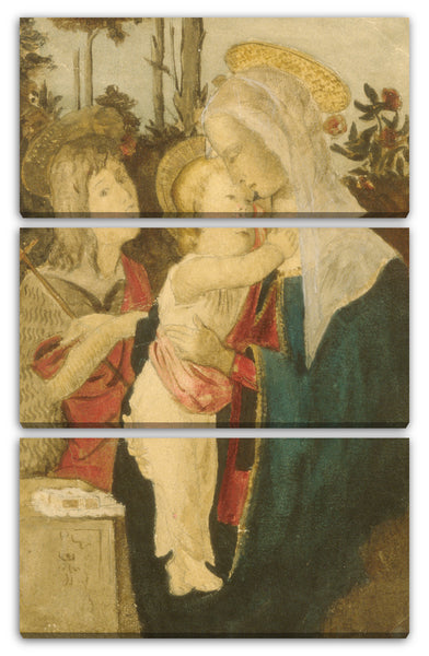 Leinwandbild Julian Alden Weir - Kopie nach Botticelli
