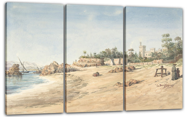 Leinwandbild Henry Victor Burgy - La Bocca