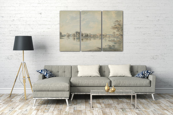 Leinwandbild Pehr Nordqvist - Ruinen in Oestergoedland