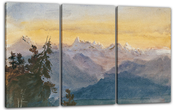 Leinwandbild John Singer Sargent - Blick vom Pilatus