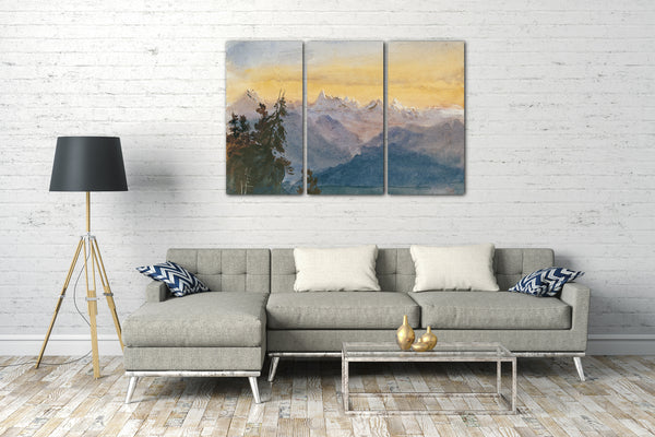 Leinwandbild John Singer Sargent - Blick vom Pilatus