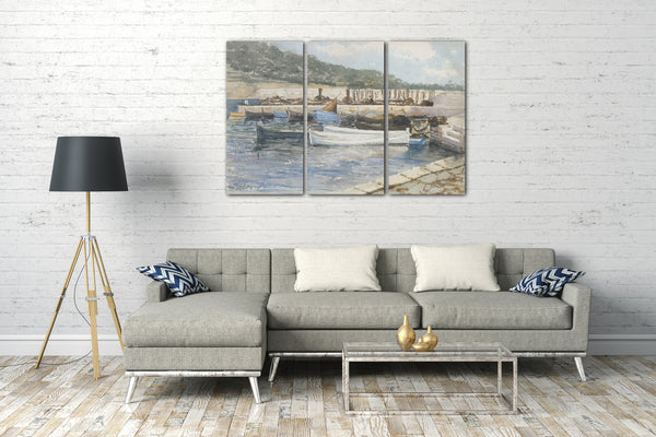 Leinwandbild John Singer Sargent - Boote