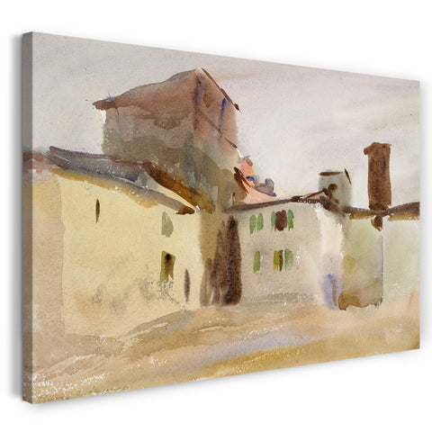 Leinwandbild John Singer Sargent - Borgo San Lorenzo (2)