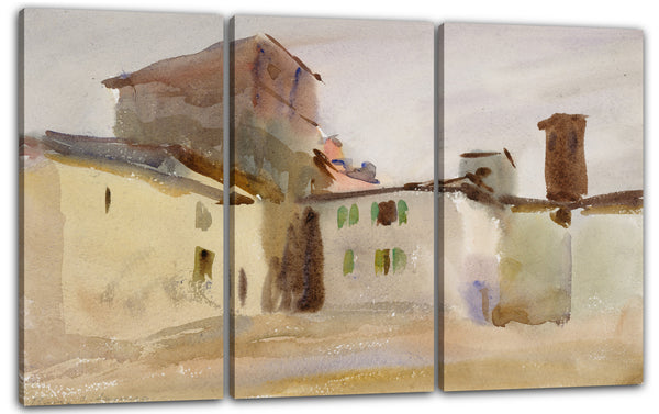 Leinwandbild John Singer Sargent - Borgo San Lorenzo (2)