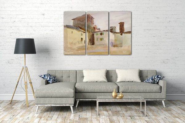 Leinwandbild John Singer Sargent - Borgo San Lorenzo (2)