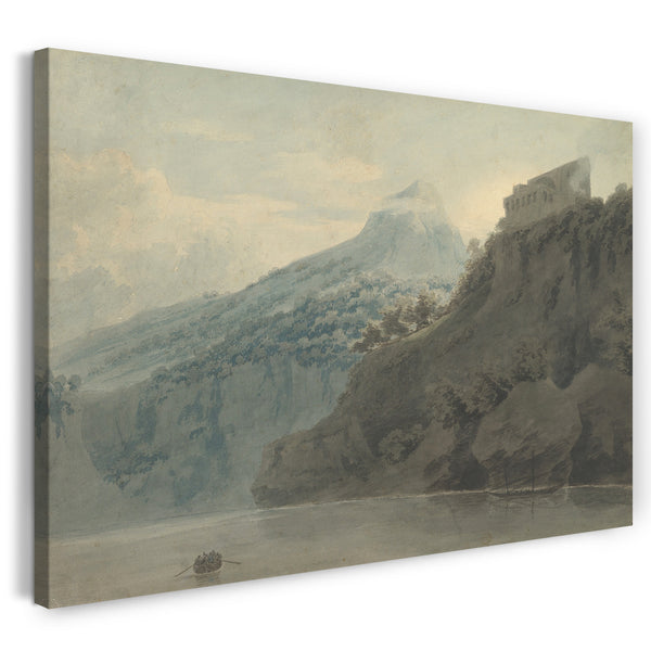 Leinwandbild John Robert Cozens - Am Golf von Salerno in der Nähe von Vietri