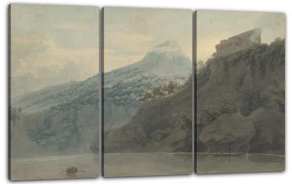 Leinwandbild John Robert Cozens - Am Golf von Salerno in der Nähe von Vietri