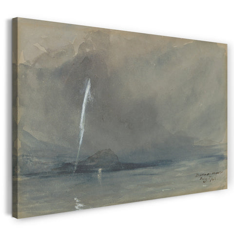 Leinwandbild William Collingwood - Beaumaris-Berg, nahe Bangor, Wales