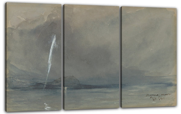 Leinwandbild William Collingwood - Beaumaris-Berg, nahe Bangor, Wales