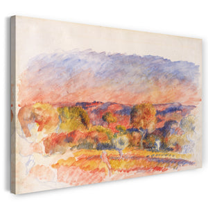 Leinwandbild Auguste Renoir - Landschaft