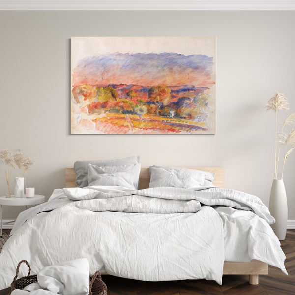 Leinwandbild Auguste Renoir - Landschaft