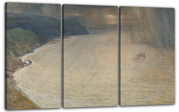 Leinwandbild Sir Edward John Poynter - Der Westwind, Lynmouth