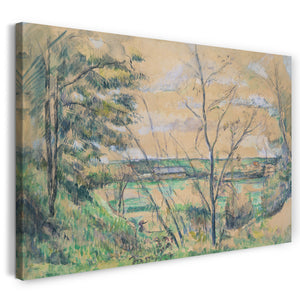 Leinwandbild Paul Cézanne - Im Oise-Tal