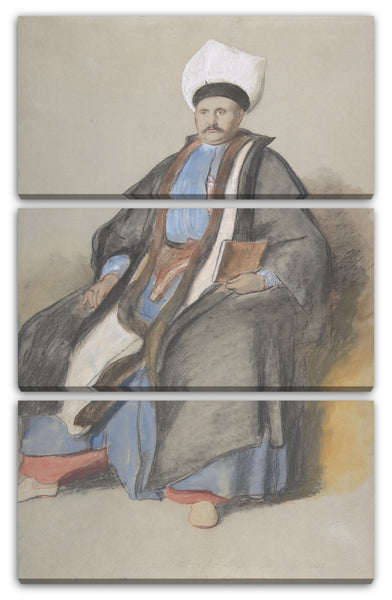 Leinwandbild Sir David Wilkie - Porträt von Abram Jacob Messir