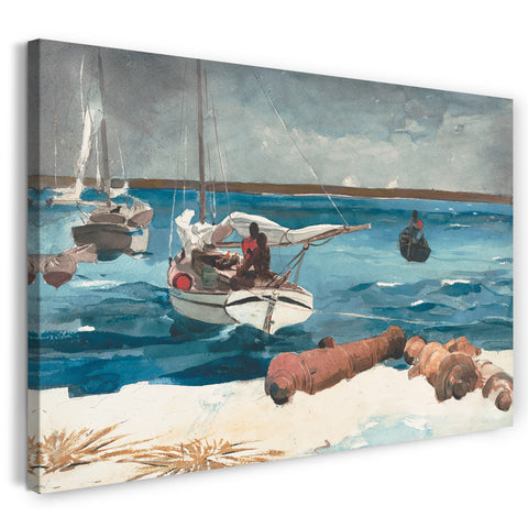 Leinwandbild Winslow Homer - Nassau