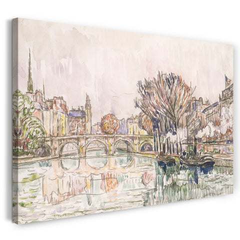 Leinwandbild Paul Signac - Der Pont Neuf, Paris