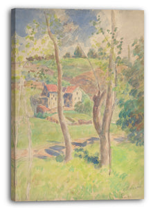 Leinwandbild Camille Pissarro - Landschaft