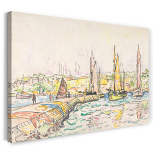 Leinwandbild Paul Signac - Concarneau