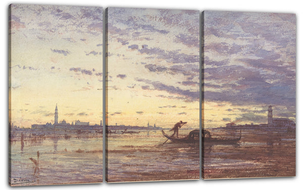 Leinwandbild Félix-François-Georges-Philibert Ziem - Venedig