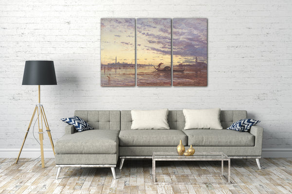 Leinwandbild Félix-François-Georges-Philibert Ziem - Venedig