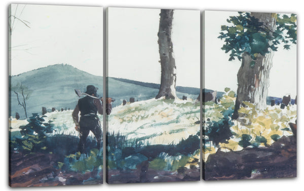 Leinwandbild Winslow Homer - Der Pionier