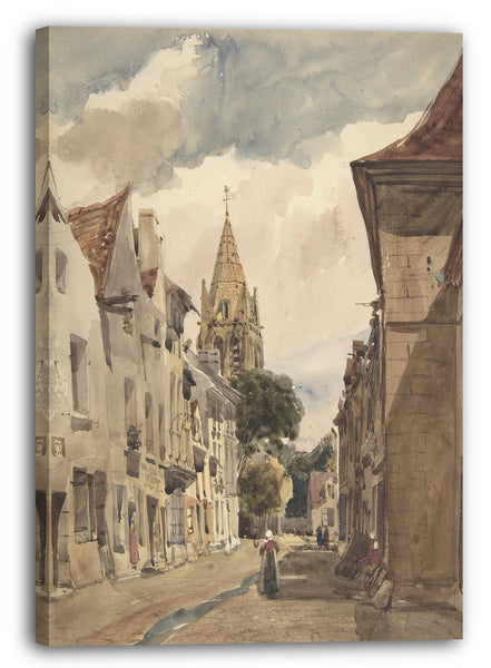 Leinwandbild Thomas Shotter Jungen - Ansicht von Issy (Eine Straße in Issy-les-Moulineaux, Seine)