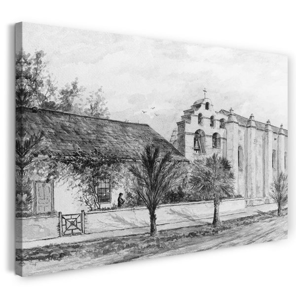 Top-Angebot Kunstdruck Frank Henry Shapleigh - Santa Barbara, Kalifornien Leinwand auf Keilrahmen gespannt