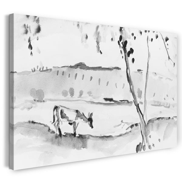 Top-Angebot Kunstdruck Anne Goldthwaite - Weiden Leinwand auf Keilrahmen gespannt