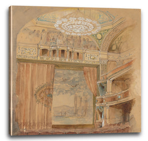 Leinwandbild Louis Komfort Tiffany - Design für Lyceum Theater, New York