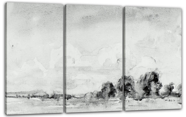 Leinwandbild Henry Tonks - Landschaft