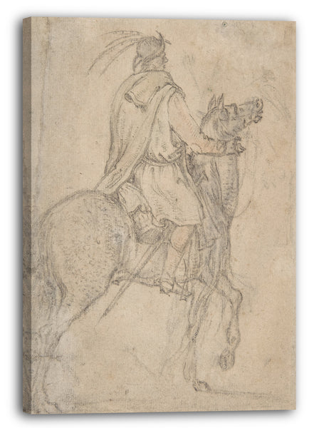 Leinwandbild Roelandt Savery - Ein ungarischer Reiter