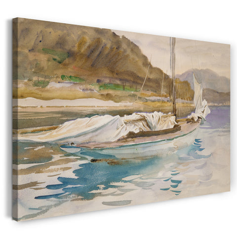 Leinwandbild John Singer Sargent - Idle Sails