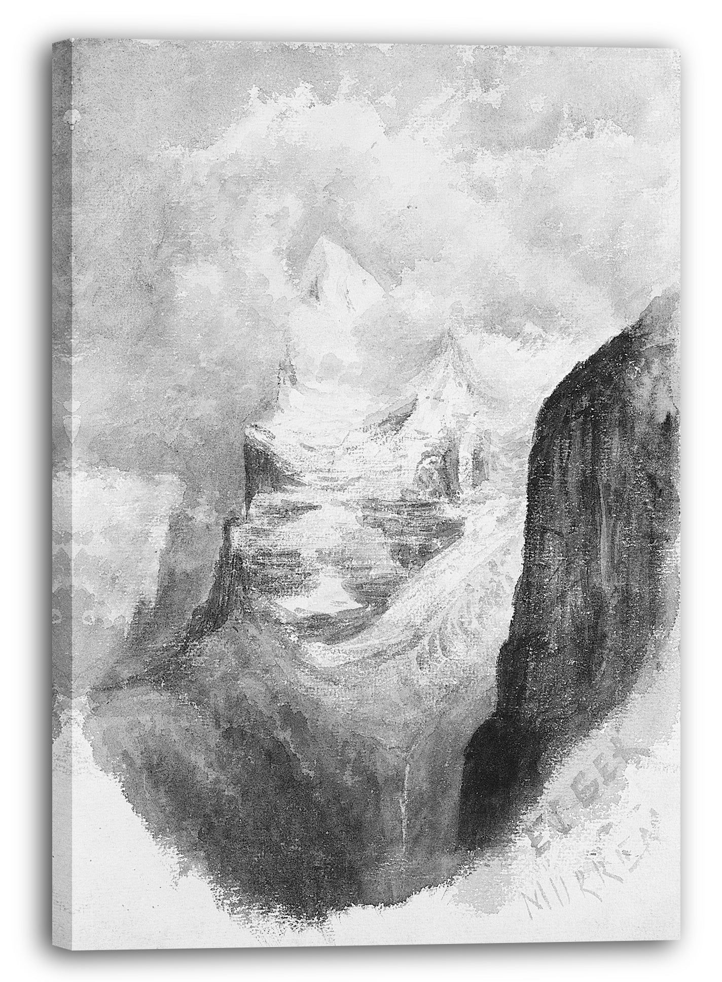 Leinwandbild John Singer Sargent - Mürren