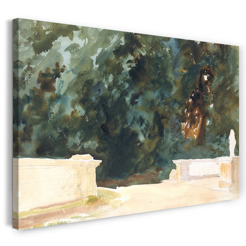 Leinwandbild John Singer Sargent - Terrasse und Gärten