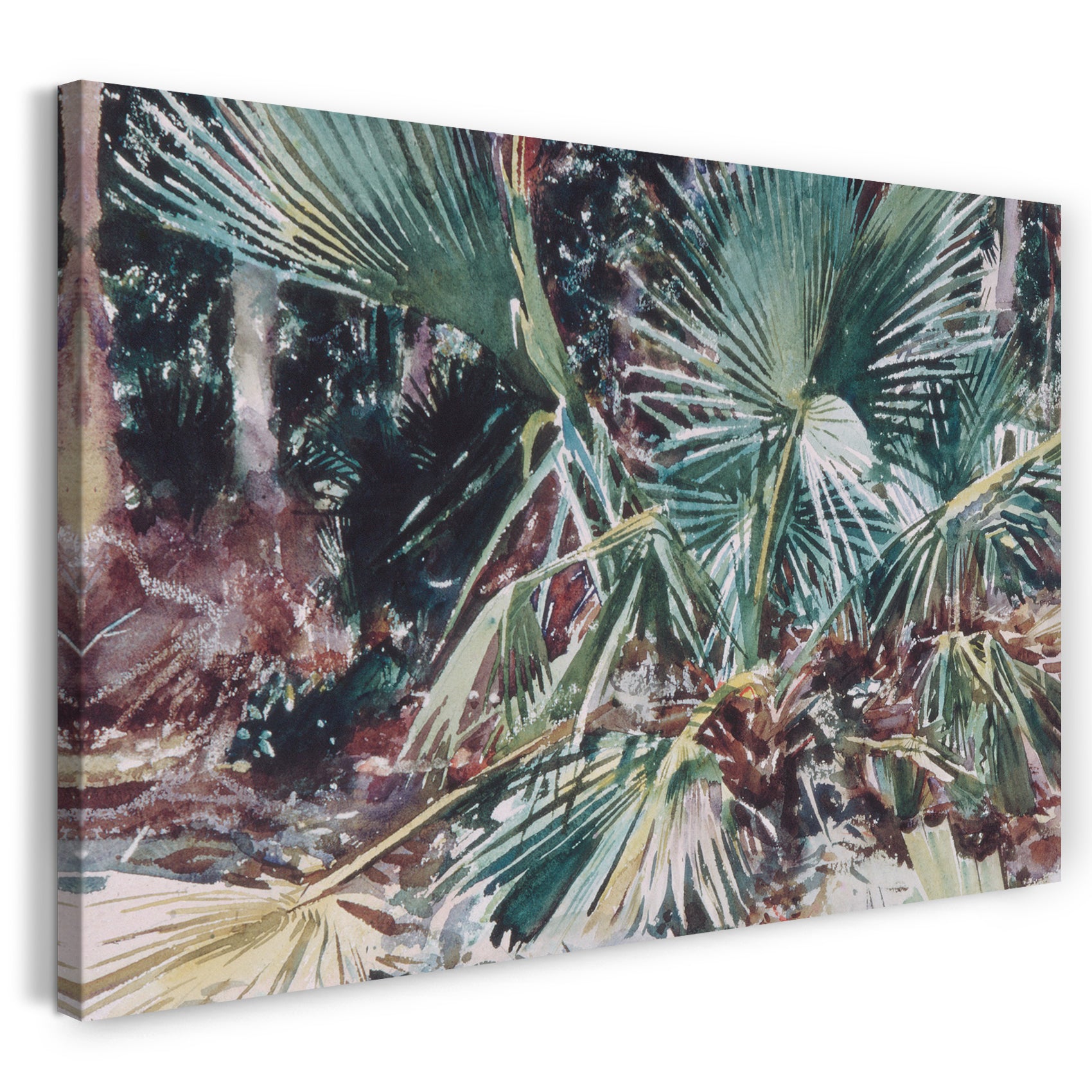 Leinwandbild John Singer Sargent - Palmetten