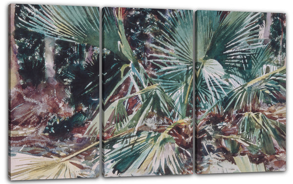 Leinwandbild John Singer Sargent - Palmetten