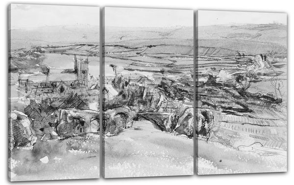 Leinwandbild John Singer Sargent - Französische Landschaft