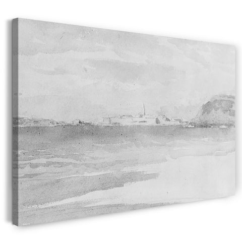 Leinwandbild John Singer Sargent - Meer, Himmel, Stadt