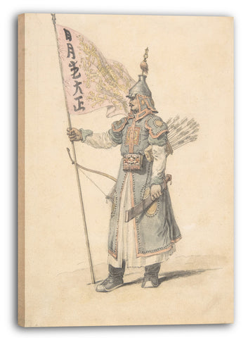 Leinwandbild William Alexander - Ein Offizier des Bogenschützenkorps